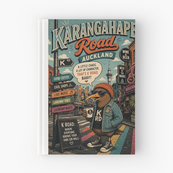 Item preview, Karangahape Road Auckland City Cultural District designed and sold by Places On Earth.