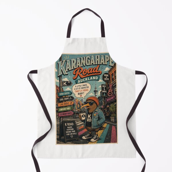 Item preview, Karangahape Road Auckland City Cultural District designed and sold by Places On Earth.