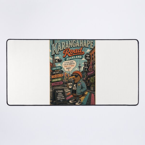 Item preview, Karangahape Road Auckland City Cultural District designed and sold by Places On Earth.