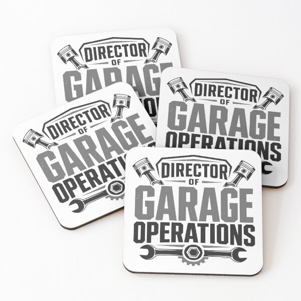 Item preview, Garage Operations Director – Wrench & Pistons Emblem designed and sold by Automotive Art by Greg.