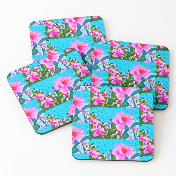 Item preview, Pretty Pink Camellias designed and sold by KaleidoscopeMeg.