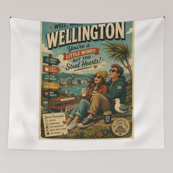 Item preview, Wellington Cable Car and Wellington Harbour New Zealand Scenic Travel designed and sold by Places On Earth.