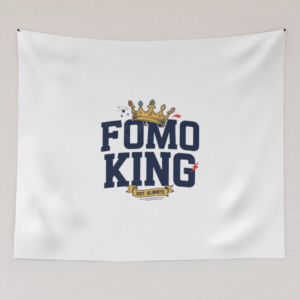 Item preview, FOMO King With Crown designed and sold by Peter Stawicki.
