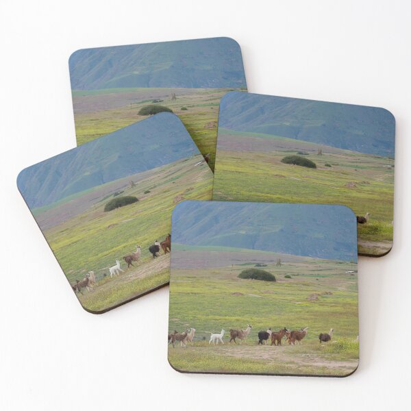 Item preview, Llamas Coming in for Dinnertime (Peru) designed and sold by olivia-wilbur.