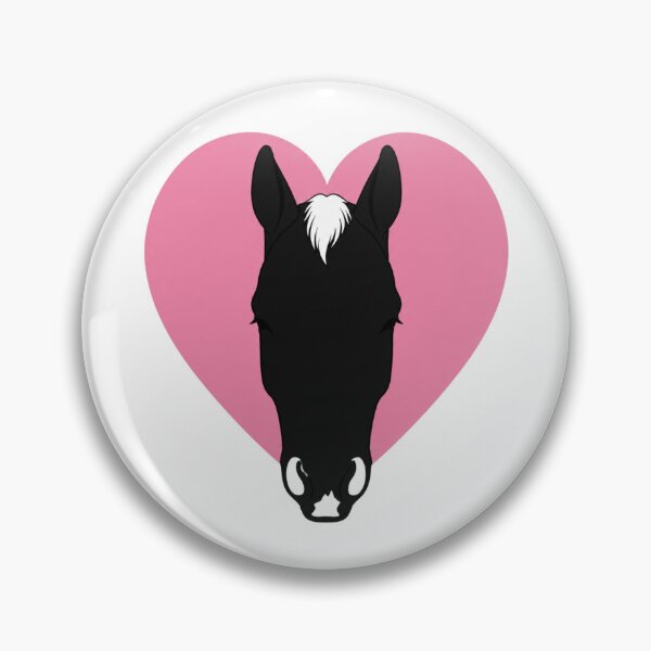Item preview, Minimalist Horse Heart Silhouette | Snip Marking | Equestrian Line Art designed and sold by RealEqEdit.