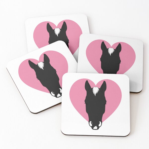 Item preview, Minimalist Horse Heart Silhouette | Snip Marking | Equestrian Line Art designed and sold by RealEqEdit.