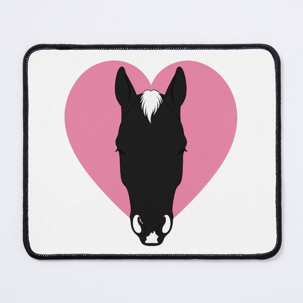 Item preview, Minimalist Horse Heart Silhouette | Snip Marking | Equestrian Line Art designed and sold by RealEqEdit.