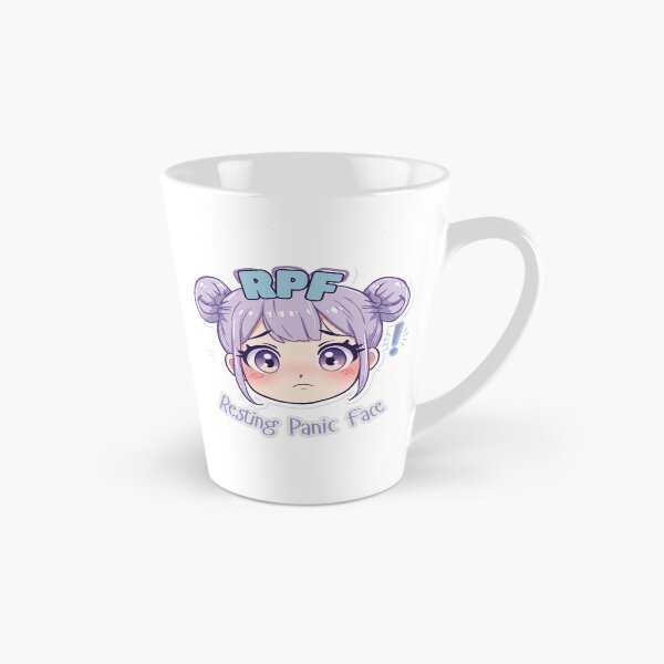 Item preview, Resting Panic Face Sticker designed and sold by lizzieissorad.