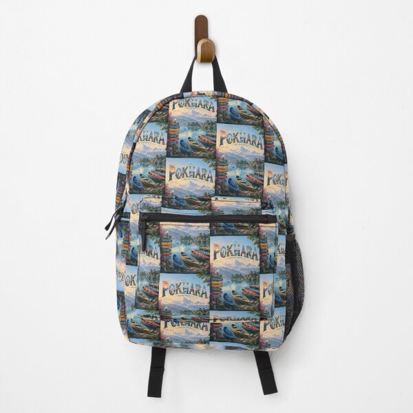 Item preview, Pokhara Phewa Lake Annapurna Nepal Himalayan Panorama designed and sold by Aryabek.