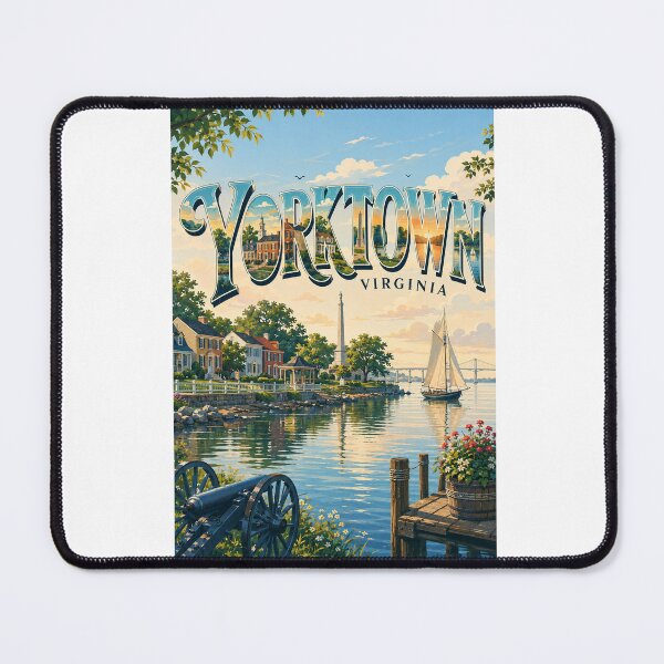 Item preview, Yorktown Virginia Historic Waterfront Chesapeake Bay Heritage designed and sold by Aryabek.