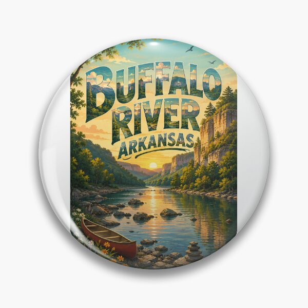 Item preview, Buffalo National River Arkansas Ozark Scenic Waterway designed and sold by Aryabek.
