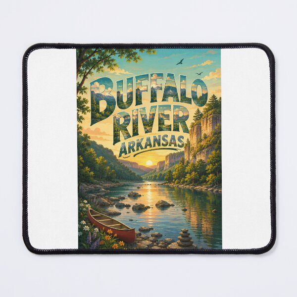 Item preview, Buffalo National River Arkansas Ozark Scenic Waterway designed and sold by Aryabek.