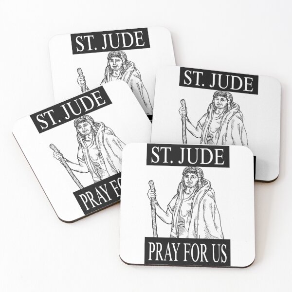 Item preview, St. Jude original artwork designed and sold by AbsurdSketch.
