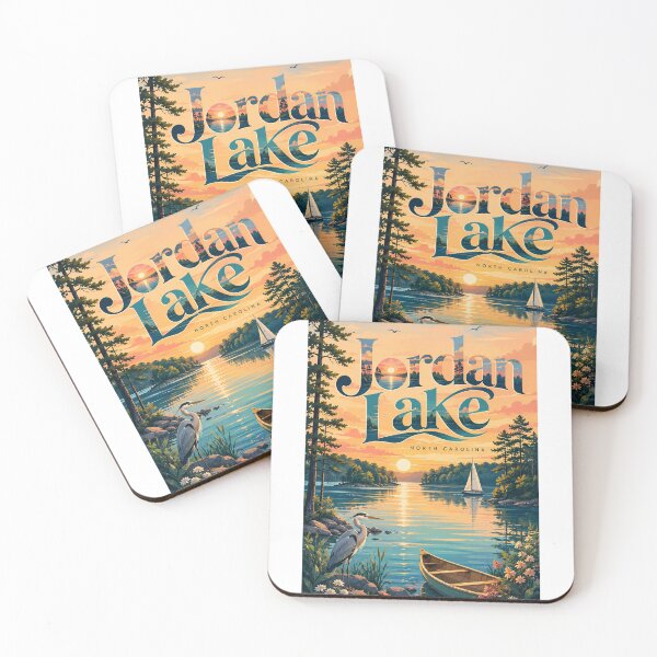 Item preview, Jordan Lake North Carolina Sunset and Piedmont Waterway designed and sold by Aryabek.