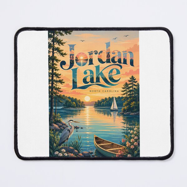 Item preview, Jordan Lake North Carolina Sunset and Piedmont Waterway designed and sold by Aryabek.