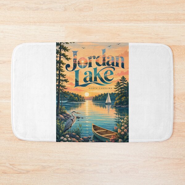 Item preview, Jordan Lake North Carolina Sunset and Piedmont Waterway designed and sold by Aryabek.