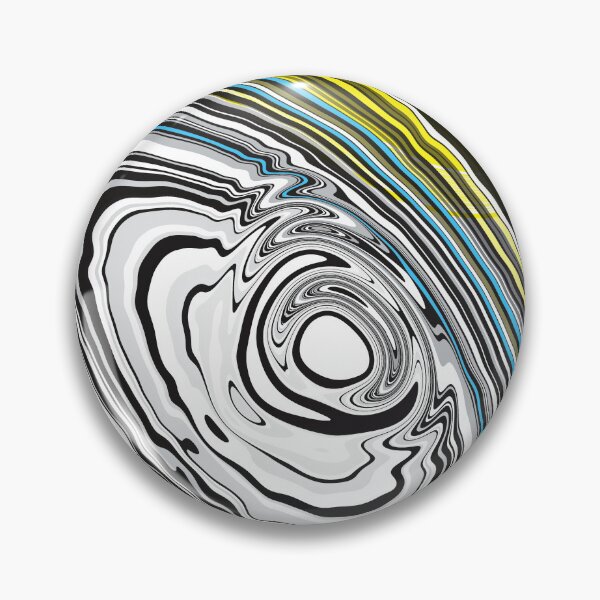 Item preview, Abstract Op Art Ocean Waves designed and sold by cremedecolor.