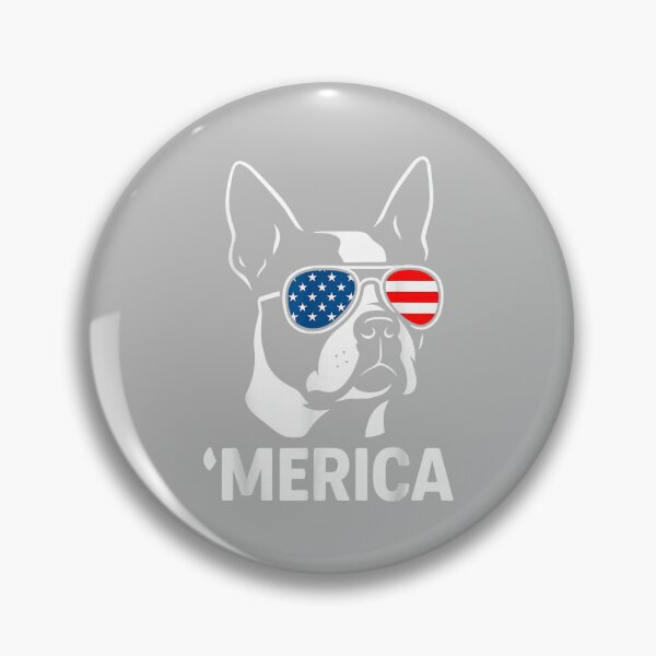Item preview, Merica Boston Terrier designed and sold by ArleneRowe.