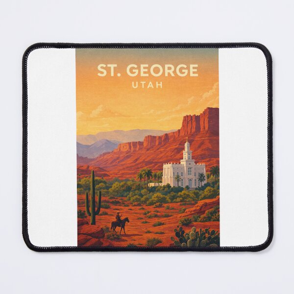 Item preview, St. George Utah Red Cliffs and Greater Zion Desert Landscape designed and sold by Aryabek.