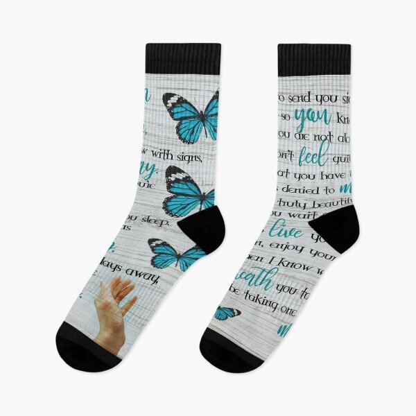 Item preview, As I Sit In Heaven And Watch You Everyday Memorial Butterfly Poster designed and sold by CanvasFuse.