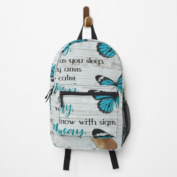 Item preview, As I Sit In Heaven And Watch You Everyday Memorial Butterfly Poster designed and sold by CanvasFuse.