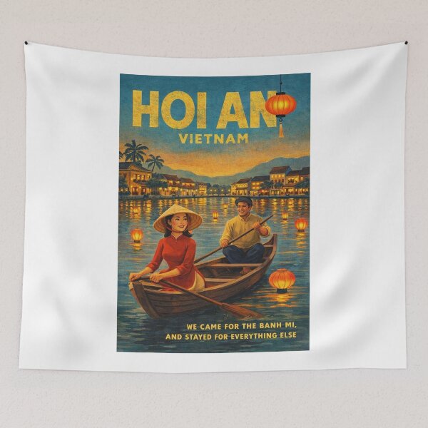 Item preview, Hoi An Ancient Town Thu Bon River Lantern Festival Heritage designed and sold by Aryabek.
