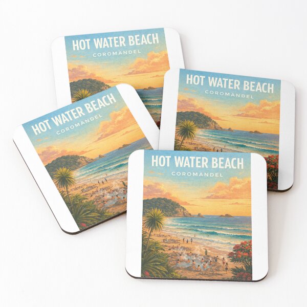 Item preview, Hot Water Beach Coromandel Peninsula Geothermal Coast New Zealand designed and sold by Aryabek.