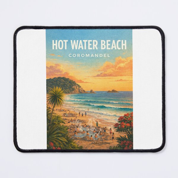 Item preview, Hot Water Beach Coromandel Peninsula Geothermal Coast New Zealand designed and sold by Aryabek.