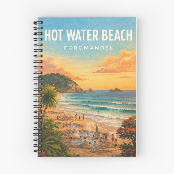 Item preview, Hot Water Beach Coromandel Peninsula Geothermal Coast New Zealand designed and sold by Aryabek.