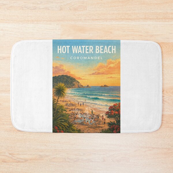 Item preview, Hot Water Beach Coromandel Peninsula Geothermal Coast New Zealand designed and sold by Aryabek.