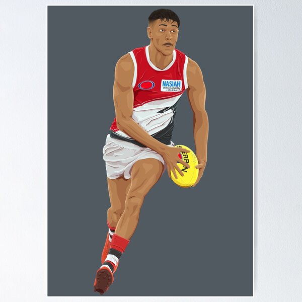 Item preview, Nasiah Wanganeen-Milera - St Kilda - Australian Football / AFL designed and sold by ozsports.
