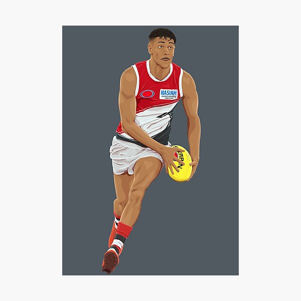 Item preview, Nasiah Wanganeen-Milera - St Kilda - Australian Football / AFL designed and sold by ozsports.