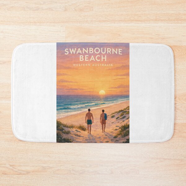 Item preview, Swanbourne Beach Sunset Indian Ocean Perth Western Australia Coastline designed and sold by Aryabek.