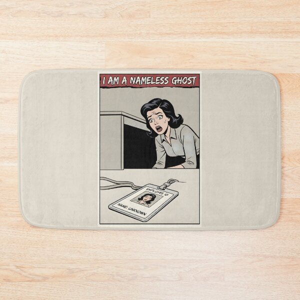 Item preview, I Am A Nameless Ghost Minimalist Comic Poster designed and sold by DuckOddity.