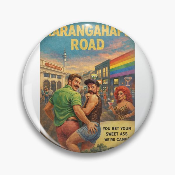Item preview, Karangahape Road Auckland New Zealand Rainbow District Streetscape designed and sold by Aryabek.