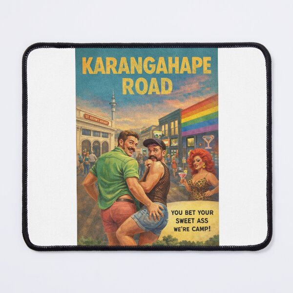 Item preview, Karangahape Road Auckland New Zealand Rainbow District Streetscape designed and sold by Aryabek.