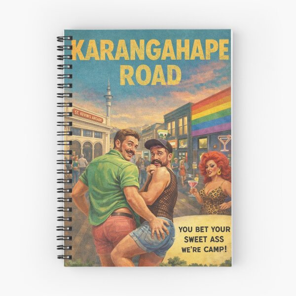 Item preview, Karangahape Road Auckland New Zealand Rainbow District Streetscape designed and sold by Aryabek.