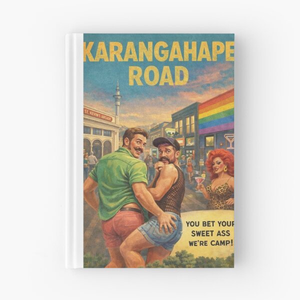 Item preview, Karangahape Road Auckland New Zealand Rainbow District Streetscape designed and sold by Aryabek.