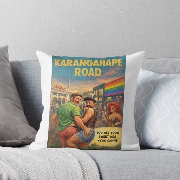 Item preview, Karangahape Road Auckland New Zealand Rainbow District Streetscape designed and sold by Aryabek.