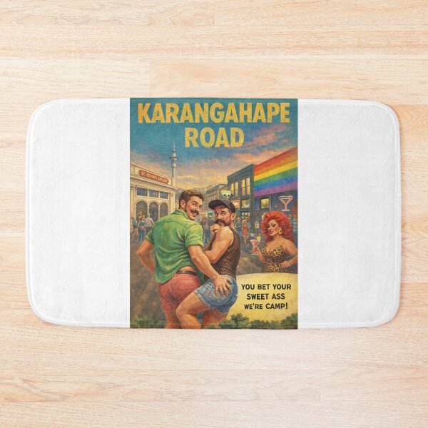 Item preview, Karangahape Road Auckland New Zealand Rainbow District Streetscape designed and sold by Aryabek.