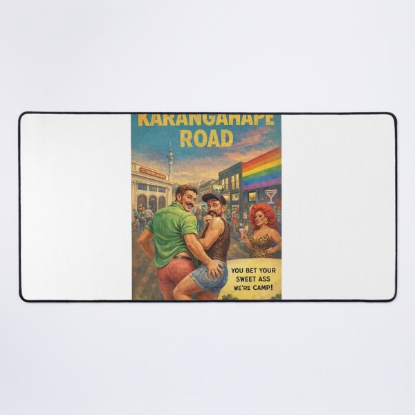 Item preview, Karangahape Road Auckland New Zealand Rainbow District Streetscape designed and sold by Aryabek.
