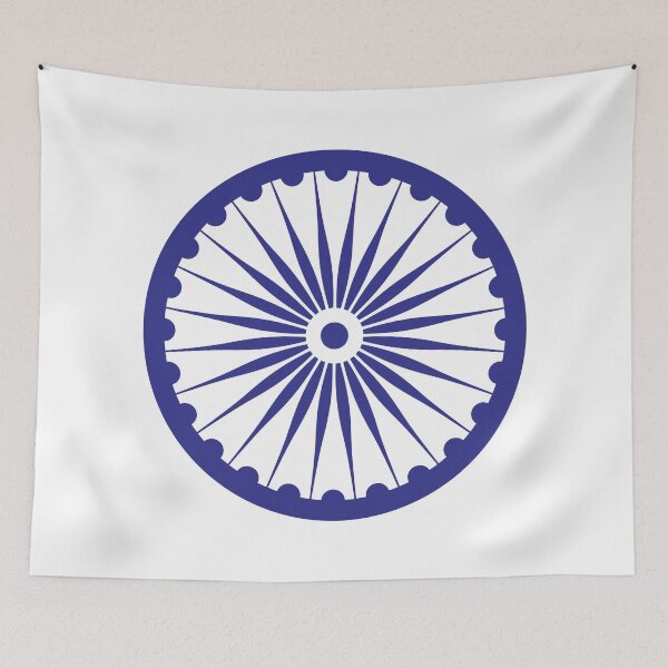 Item preview, Rustic Ashoka Chakra Morning Light designed and sold by Sarahsumer.