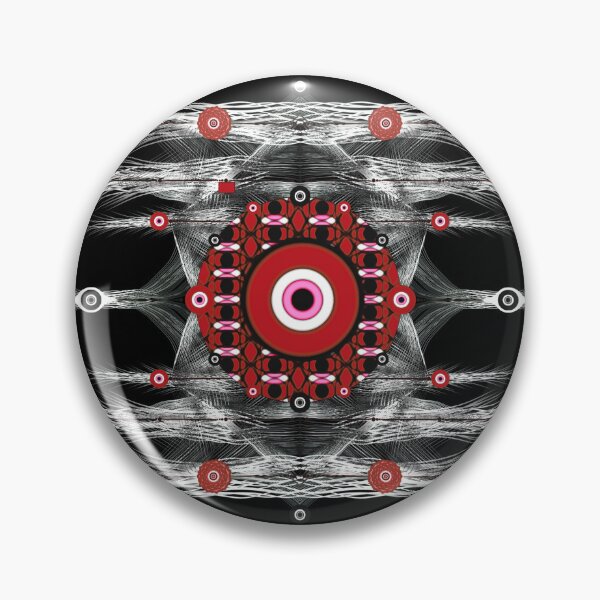 Item preview, Greek Mati (Evil Eye) Symbol - red designed and sold by JVNS.