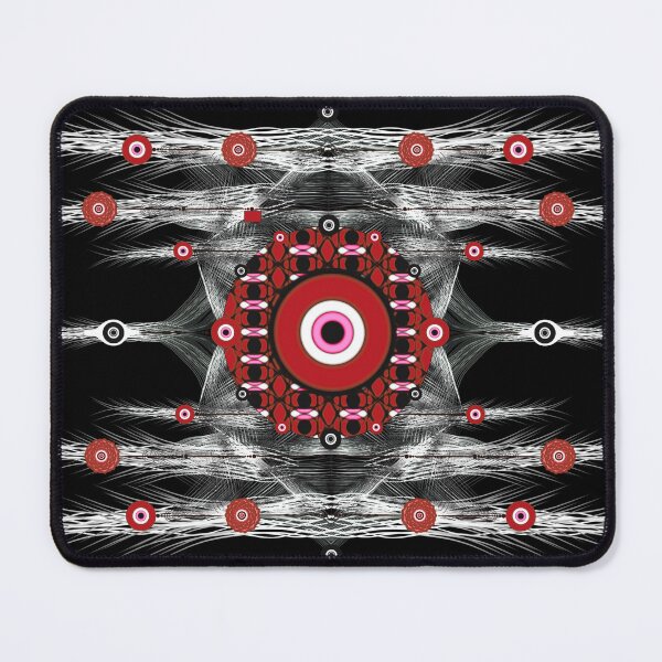 Item preview, Greek Mati (Evil Eye) Symbol - red designed and sold by JVNS.