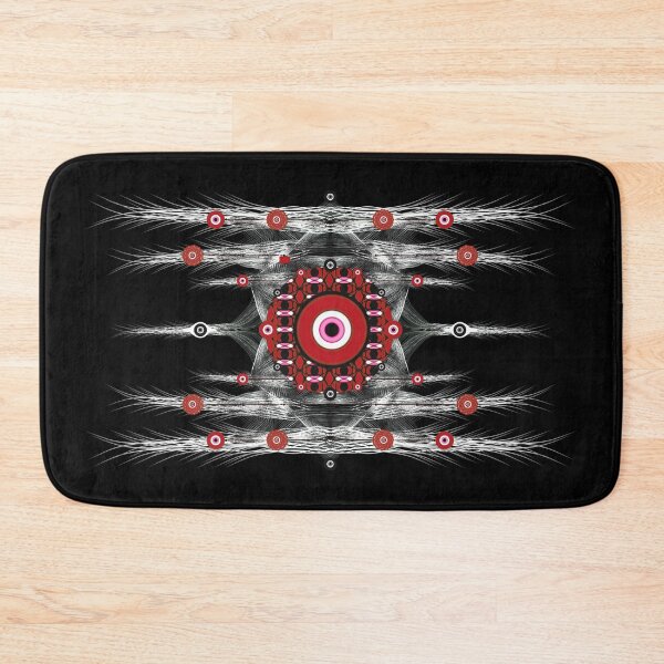 Item preview, Greek Mati (Evil Eye) Symbol - red designed and sold by JVNS.