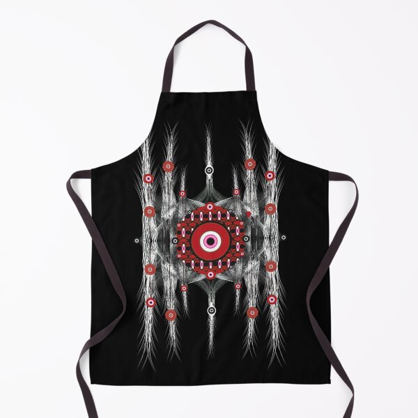 Item preview, Greek Mati (Evil Eye) Symbol - red designed and sold by JVNS.