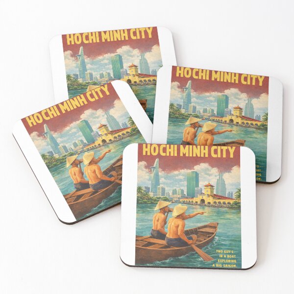 Item preview, Ho Chi Minh City Saigon Ben Thanh Market Vietnam Skyline designed and sold by Aryabek.
