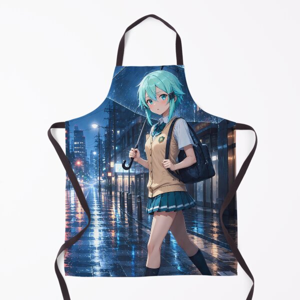 Item preview, Sinon Sword Art Online Rainy City Umbrella Walk designed and sold by earlobejerk.