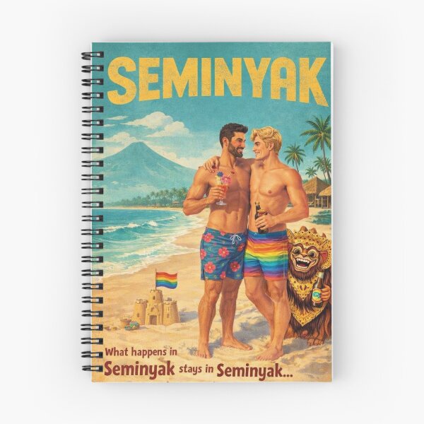 Item preview, Seminyak Gay Bali Indonesia Beach Resort Coastal Escape designed and sold by Aryabek.