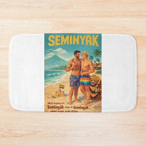 Item preview, Seminyak Gay Bali Indonesia Beach Resort Coastal Escape designed and sold by Aryabek.
